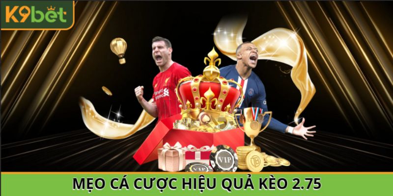 Mẹo cá cược hiệu quả kèo 2 3/4